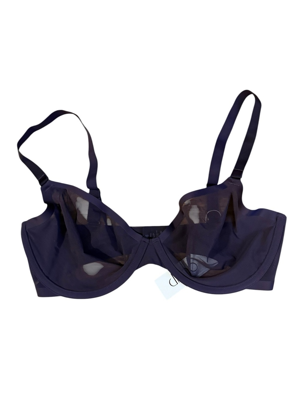 CUUP NWT The Plunge Mesh Bra Dusk 34F